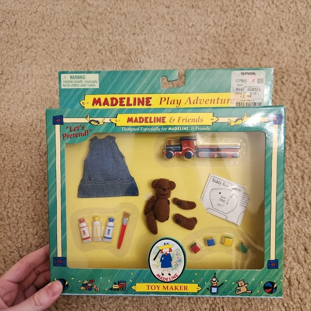 Madeline‎ Doll Toy Maker Playset Vintage Eden Company #X